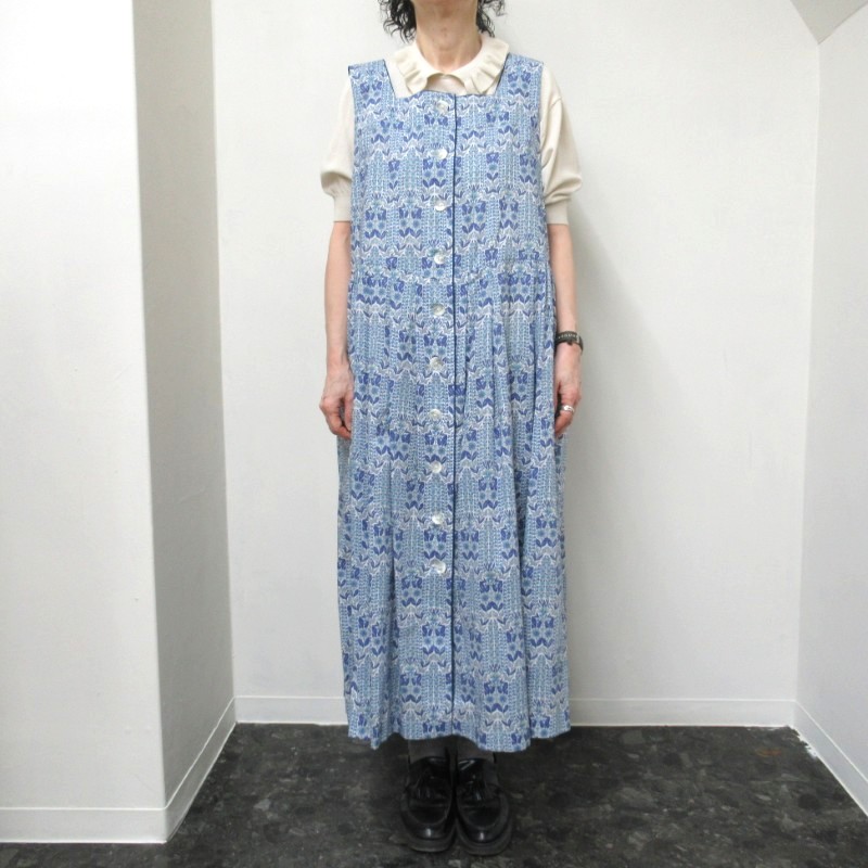 J.Sloane  LIBERTY スクエアネックワンピース /BL1 【日本製】